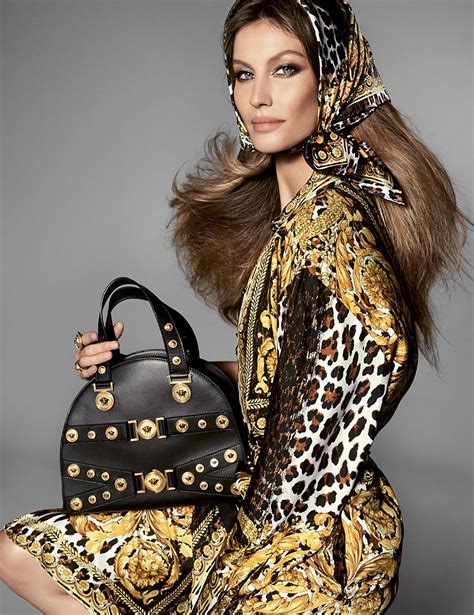 Versace fashion show campaign